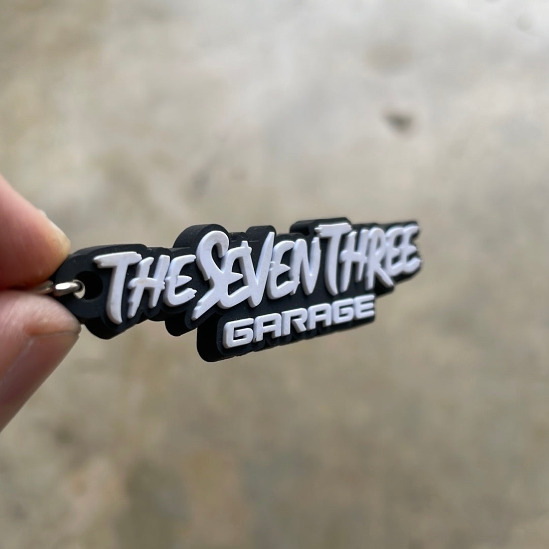 Seven Three Garage keychain