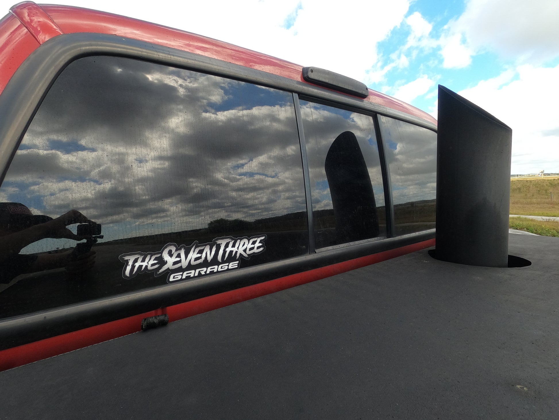 12” Seven Three Garage sticker – The Seven Three Garage Shop